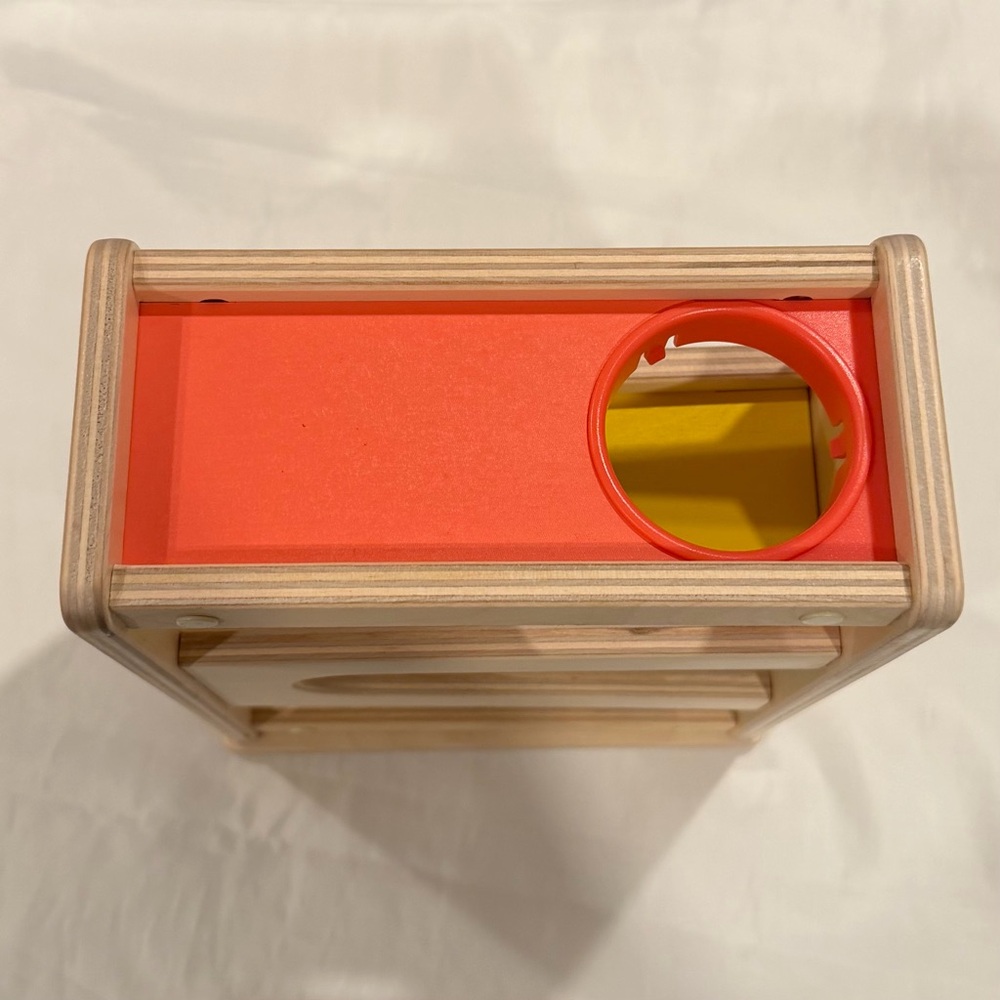 NWT Lovevery Wooden Drop & Roll Ramp With Ball (From Toddler Movement Mini Kit) - Picture 6 of 15